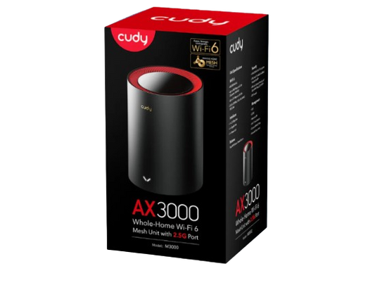 AX3000  Whole-Home WI-Fi 6 Mesh unit with 2.5g Port M3000